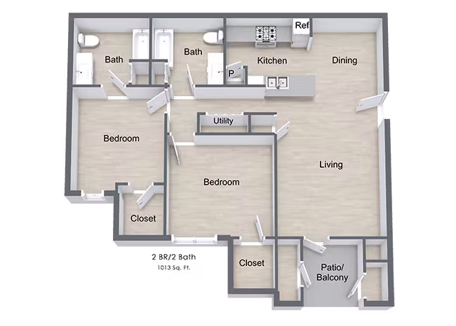 Unit 7204 7204 floor plan